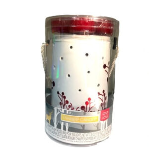Yankee Candle Luminary Tea Light Holder  4 Sparkling Cinnamon Tea Lights